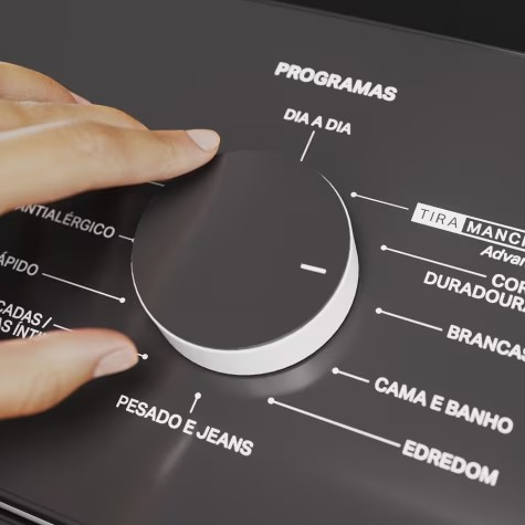 Lavadora de Roupas Brastemp 13kg Ciclo Tira Manchas Branco BWK13ABANA 110V - Imagem 3